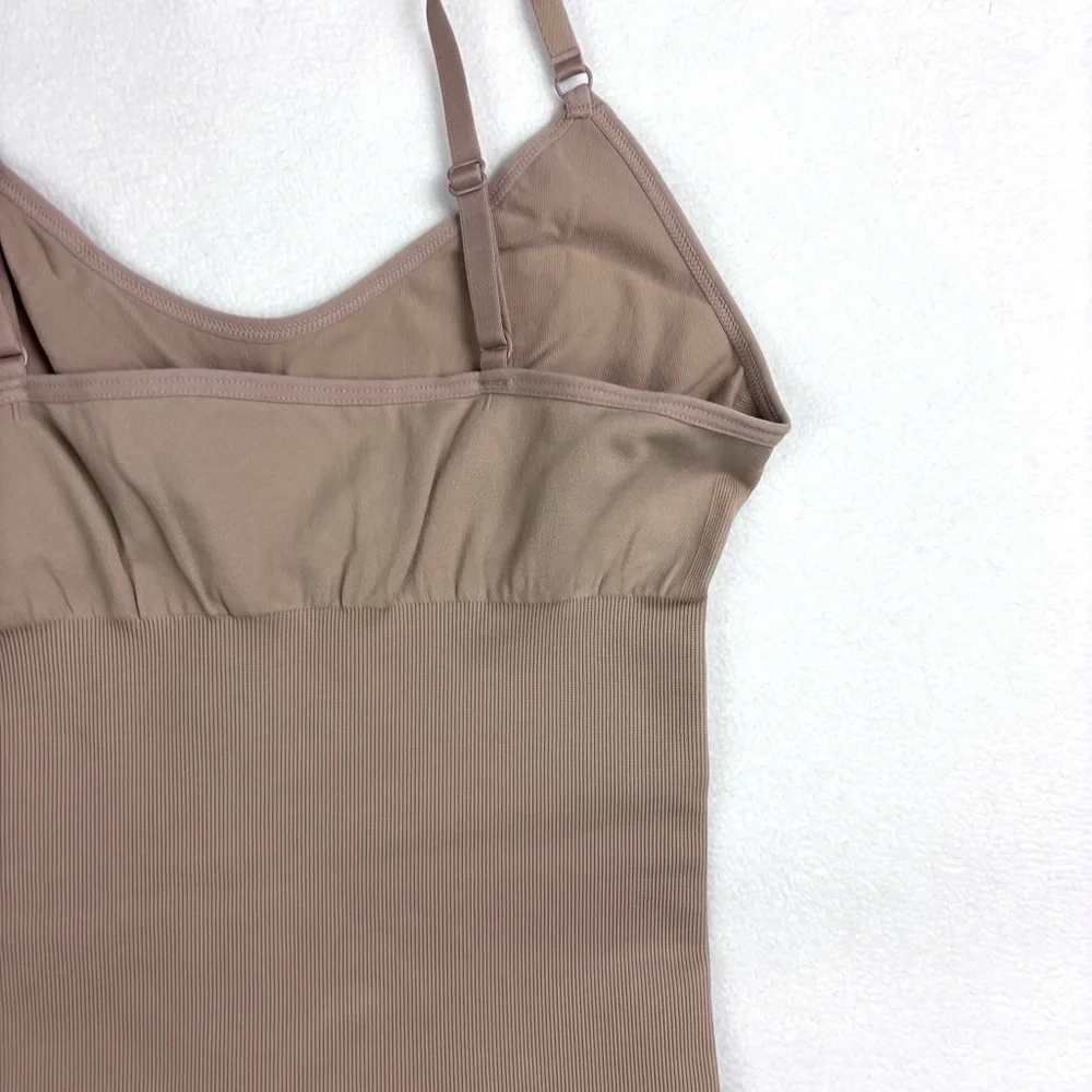 Shecurve Seamless Nude Smoothing Full Body Booty Popping Shapewear Bodysuit (XL)